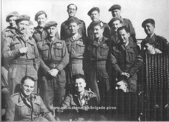 Etat-Major de la Brigade en Août 1944